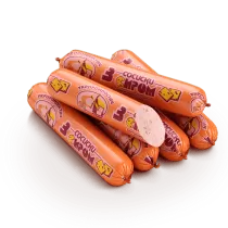 Sausages with cheese