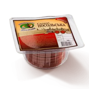 Ковбаса салямі Посольська (нарізка)