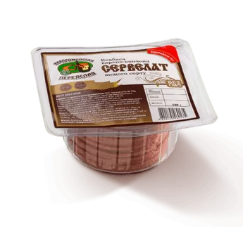 Колбаса сервелат (нарезка)