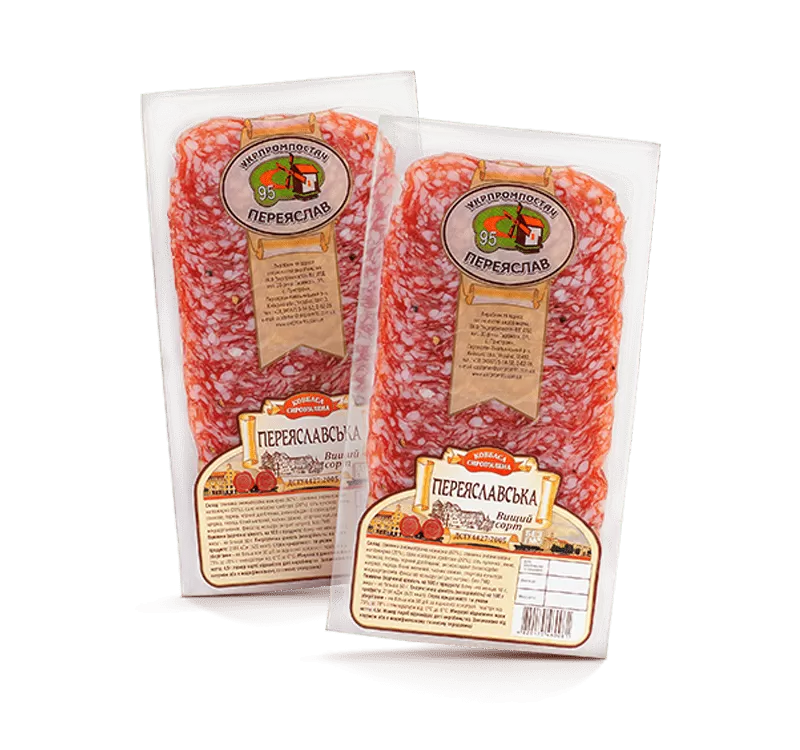 Ковбаса Переяславська (нарізка) Ковбаса Переяславська (нарізка)