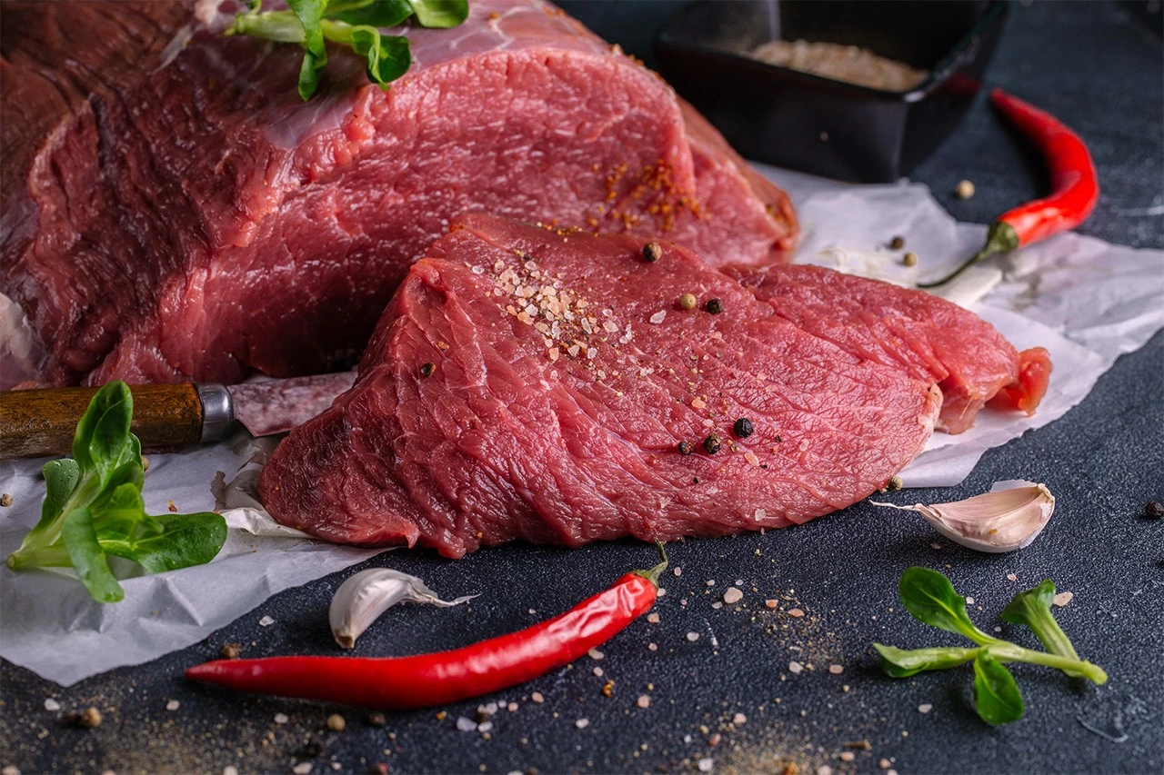 How is it safe to store meat?