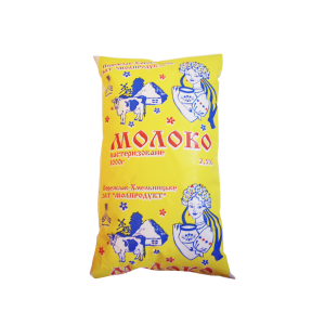 Молоко пастеризоване 2,5% жирності